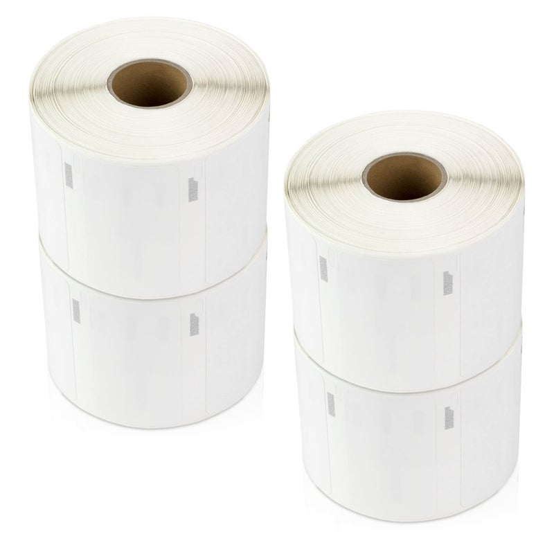 OfficeSmartLabels (2-1/4 x 1-1/4 inch) Multipurpose Industrial Grade Plastic Labels, Compatible with 1933084 Labels (4 Rolls / 800 Labels Per Roll) - Image 1